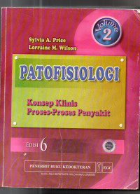 Image of Patofisiologi : Konsep Klinis Proses-Proses Penakit Vol. 2 (Edisi 6)