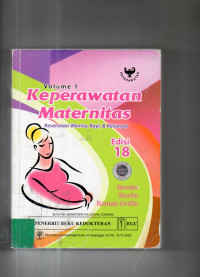 Image of Keperawatan Maternitas : Kesehatan Wanita, Bayi, & Keluarga Volume 1 (Edisi 18)