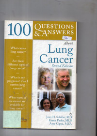 Image of 100 Questions & Answers About Lung Cancer (Second Edition)